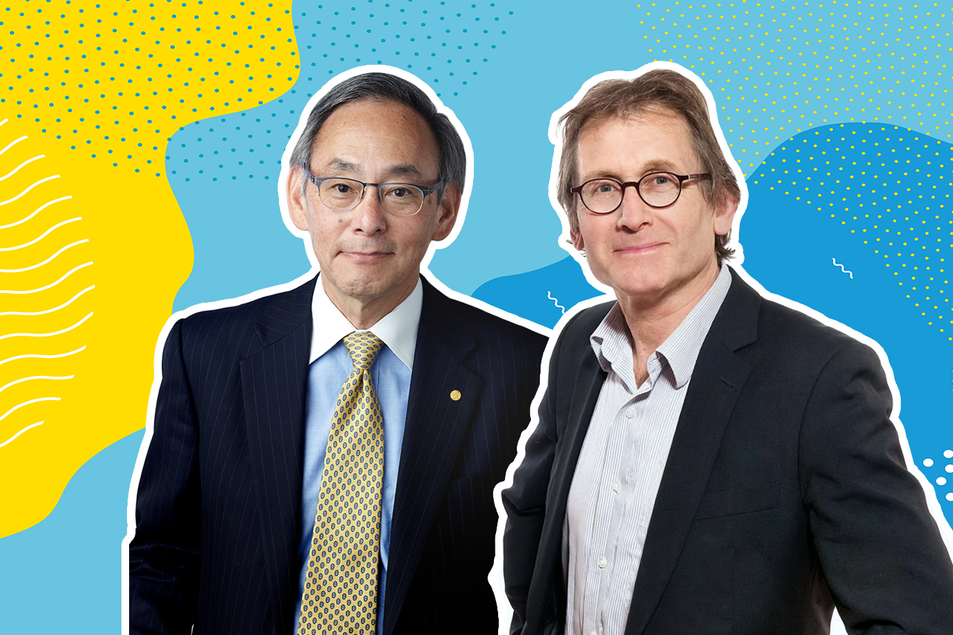 Steven Chu and Ben Feringa Steven Chu and Ben Feringa