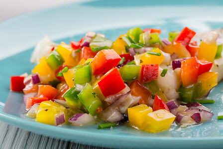 fruit and vegetables salad