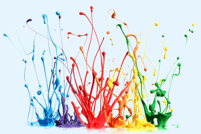 Paint splash