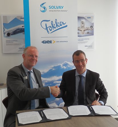 Solvay and GKN partner in thermoplastics