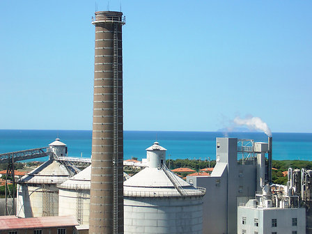 The Rosignano plant in Italy