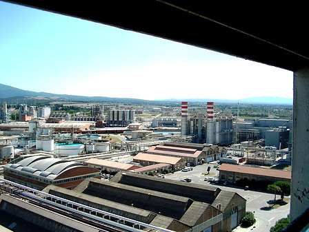 The Rosignano plant in Italy