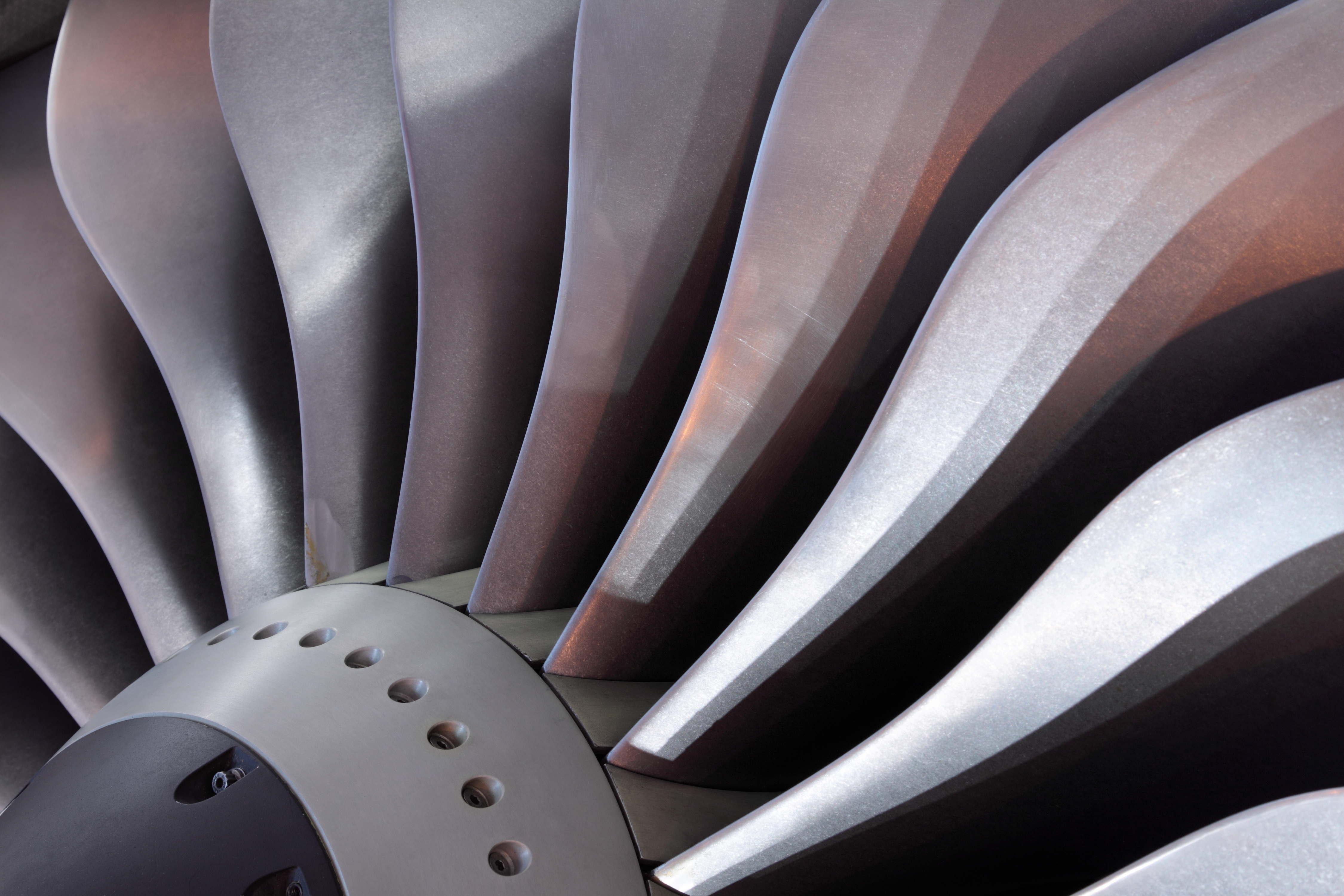 Turbo-jet engine of the plane Turbo-jet engine of the plane