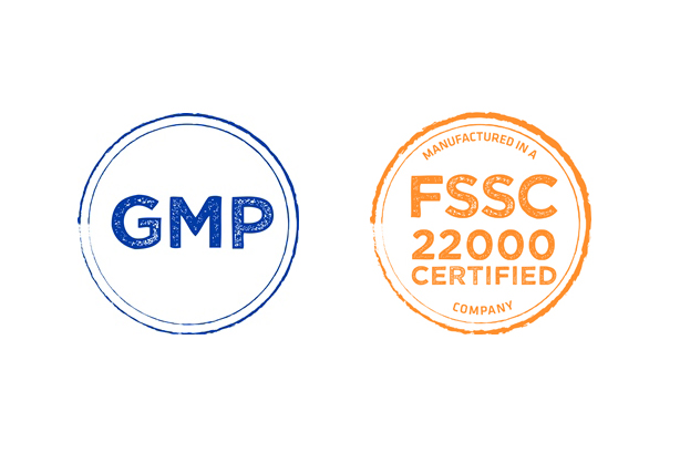 stamps gmp and FSSC for IPh Sodium Carbonate product
