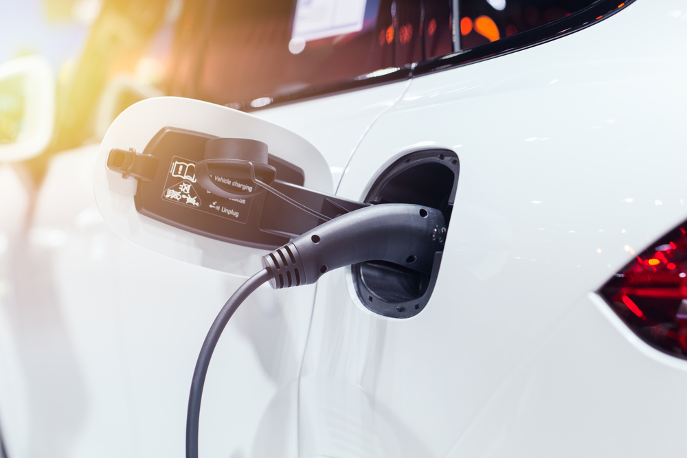 power-charging-of-white-modern-electric-car