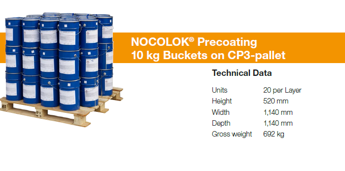 NOCOLOK-packaging-precoating-buckets
