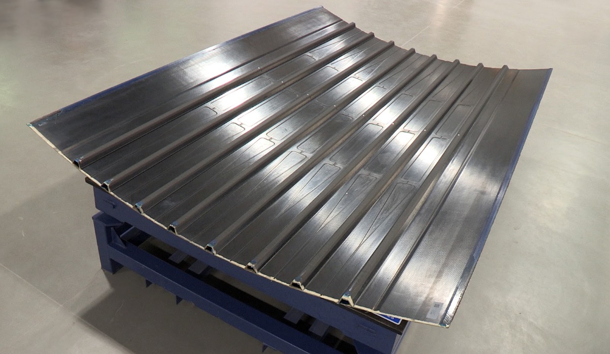 Composite Materials - Resin-Infused demonstrator panel Composite Materials - Resin-Infused demonstrator panel