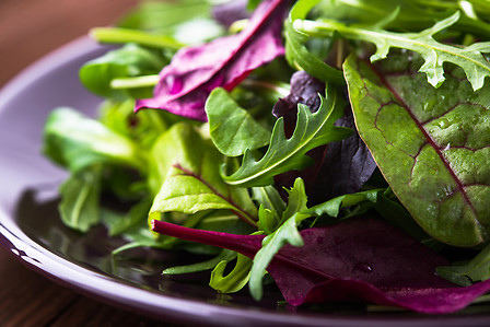 Fresh salad plate