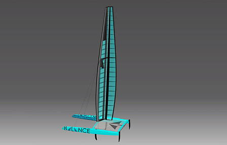 Catamaran graphic