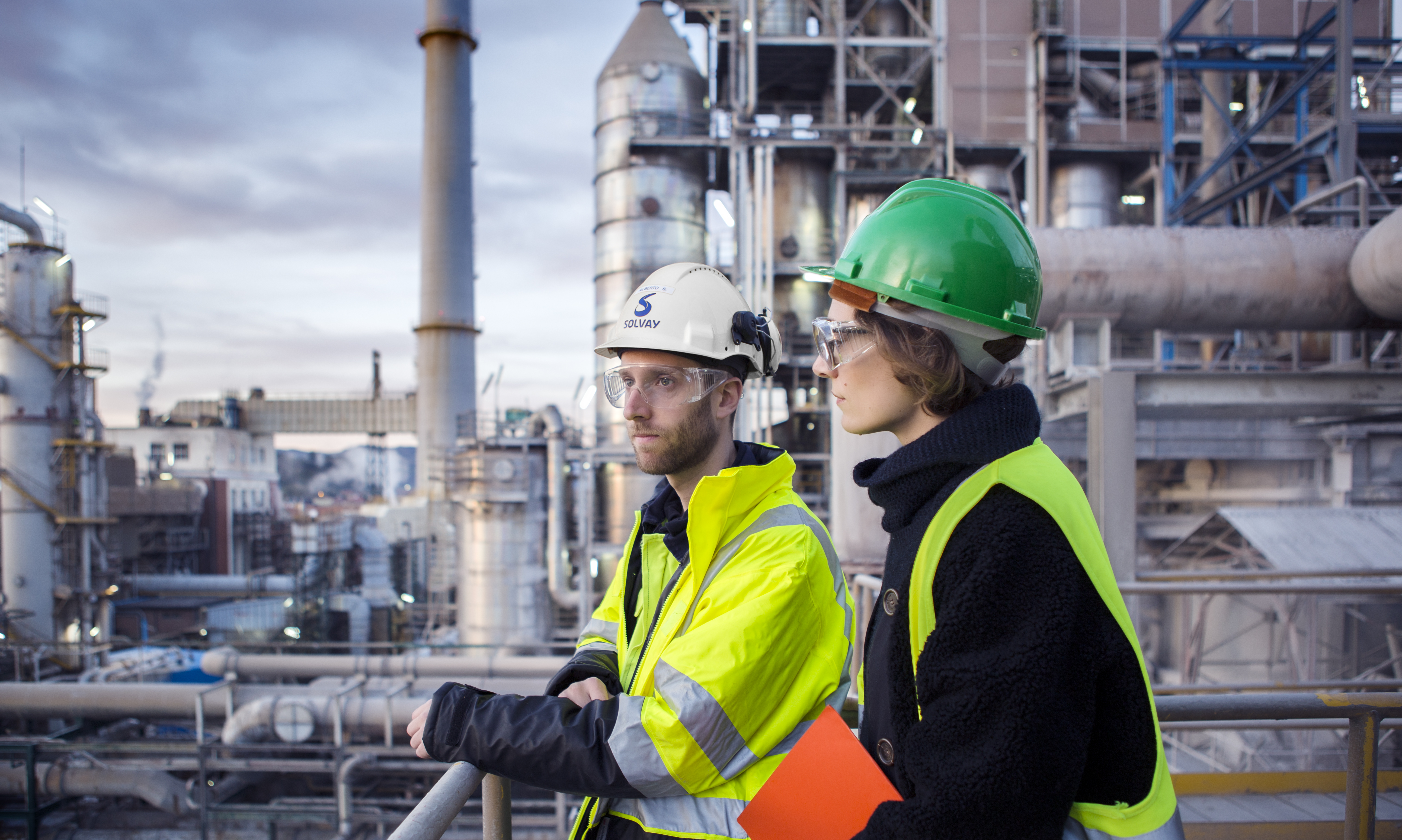 SOLVAir-clients visit torrelavega plant and flue gas treatment installation SOLVAir-clients visit torrelavega plant and flue gas treatment installation