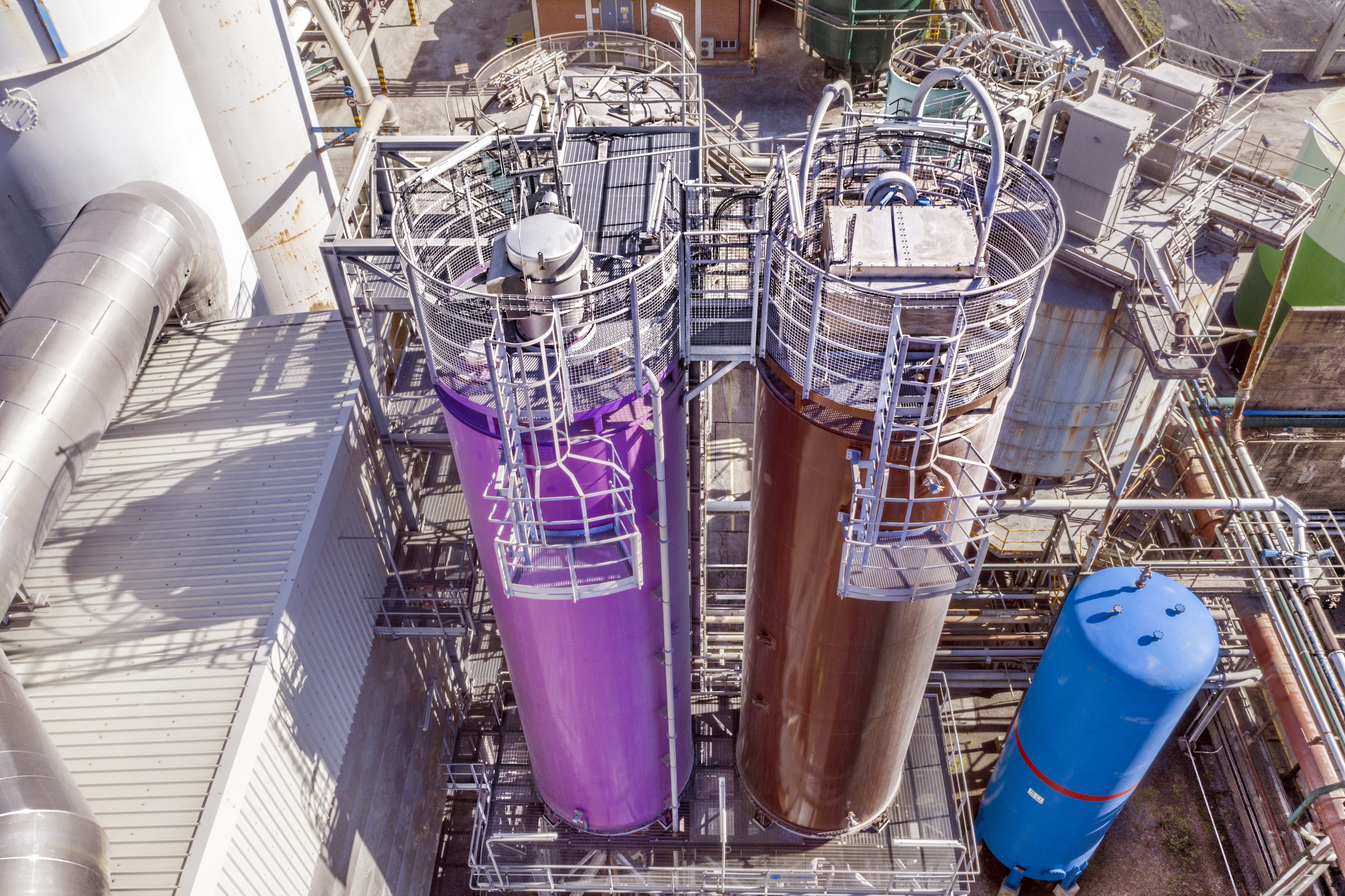 SOLVAir Torrelavega flue cleaning gas system 2 SOLVAir Torrelavega flue cleaning gas system 2