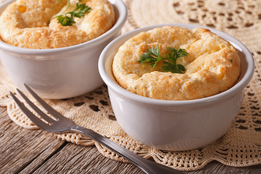 Vegetables souffle - Flan verdura