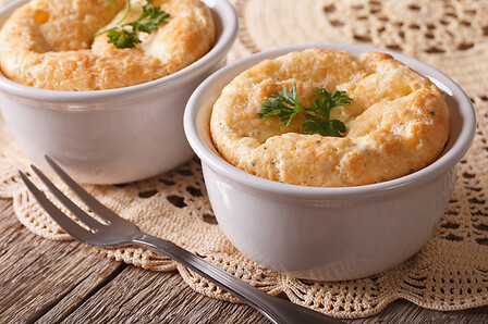 Vegetables souffle - Flan verdura