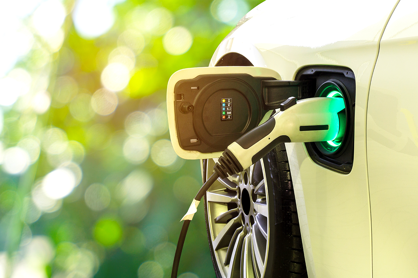 Electric car charging Electric car charging