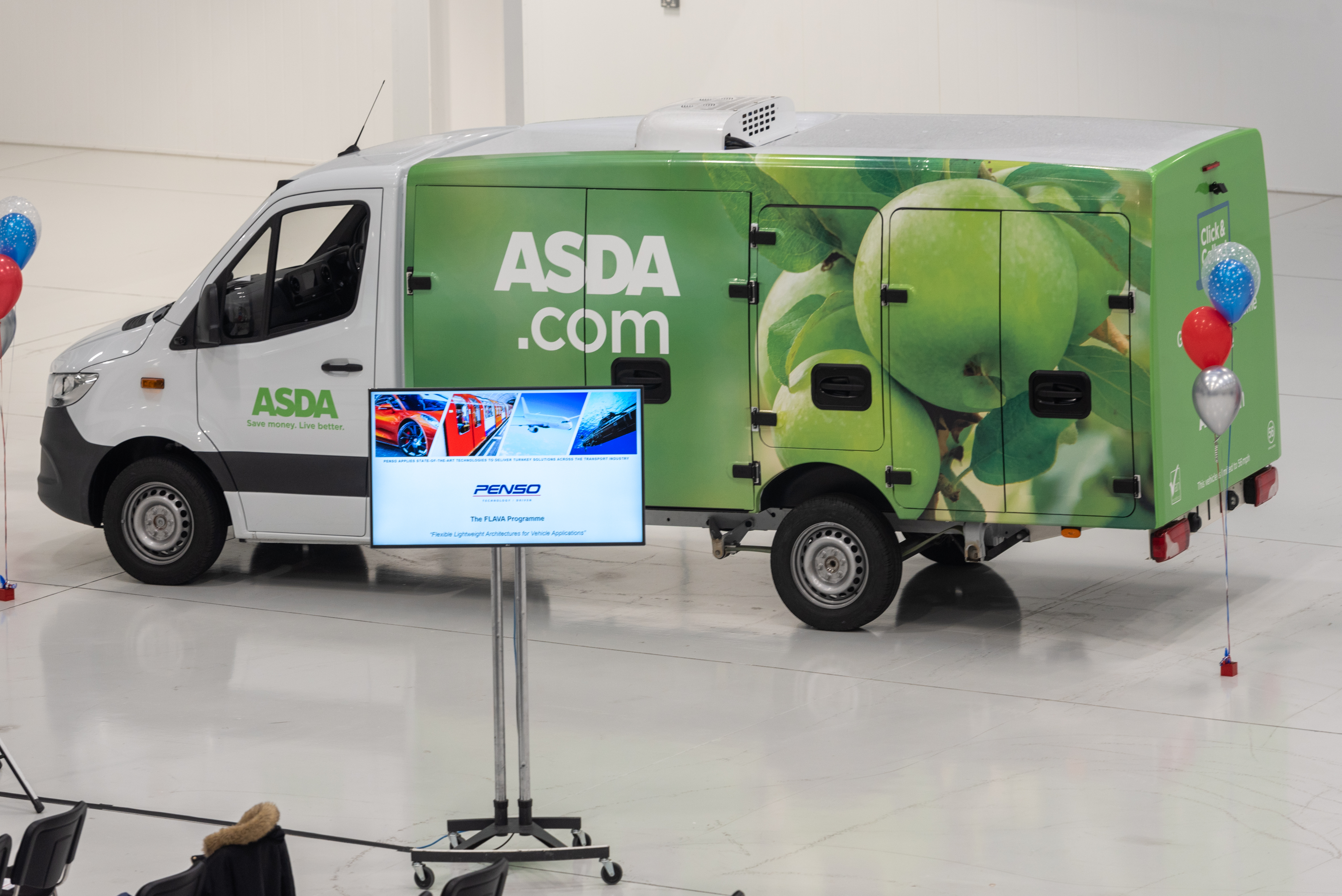 FLAVA ASDA Truck - Solvay Penso Opening Event 2019 FLAVA ASDA Truck - Solvay Penso Opening Event 2019