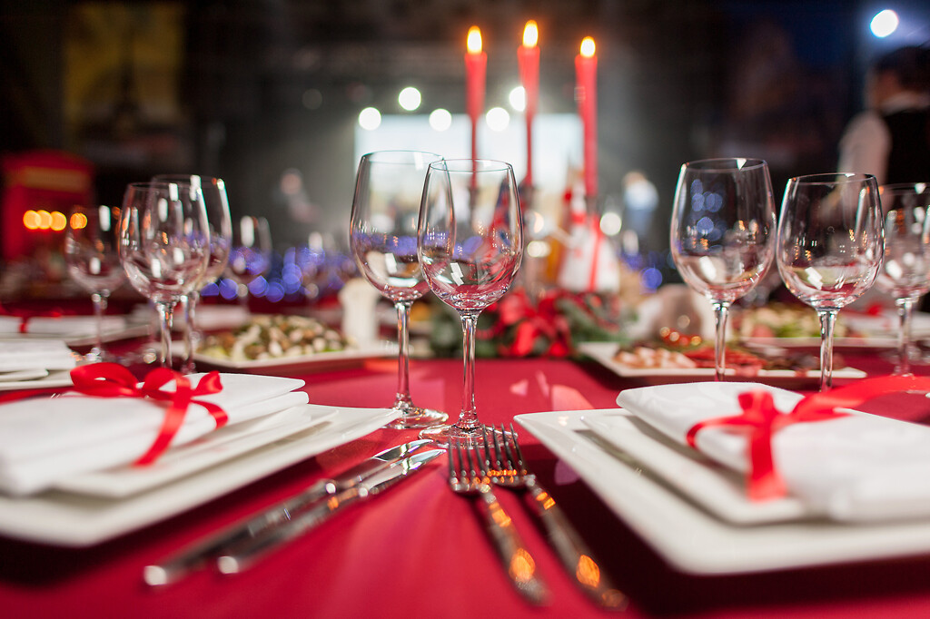 christmas table