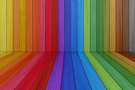 Painted wood